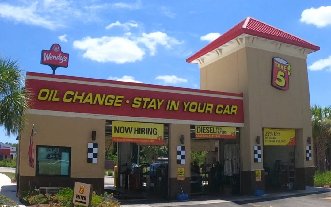 Take 5 Oil Change